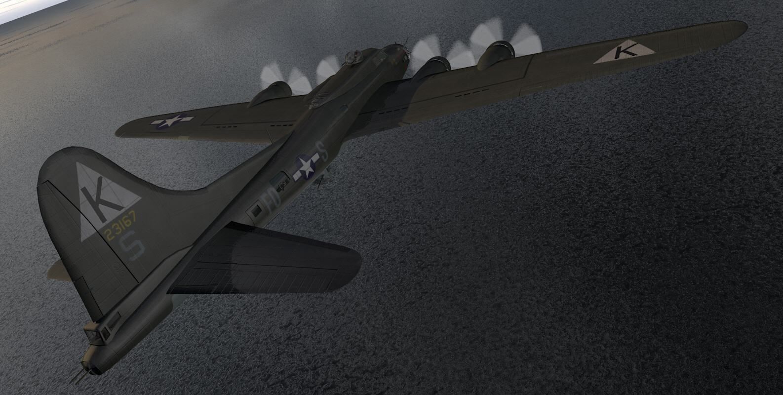 Boeing B-17F Fortress 3D model_11