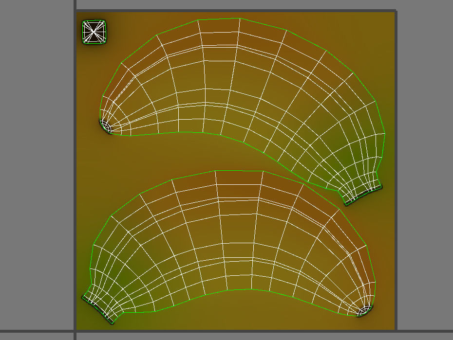 Banana Free low-poly 3D model_12