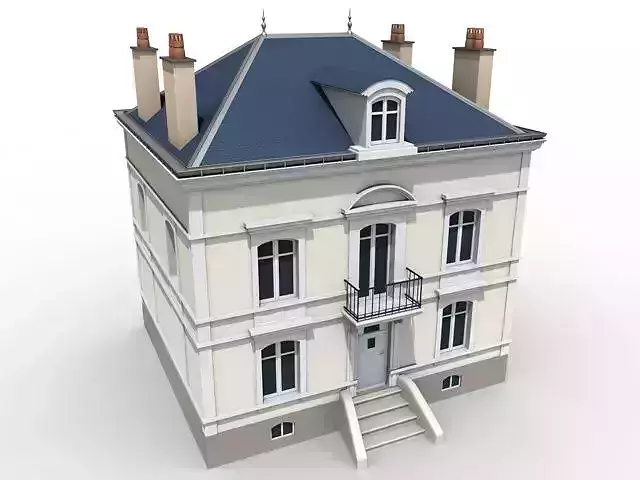 Typical Paris house