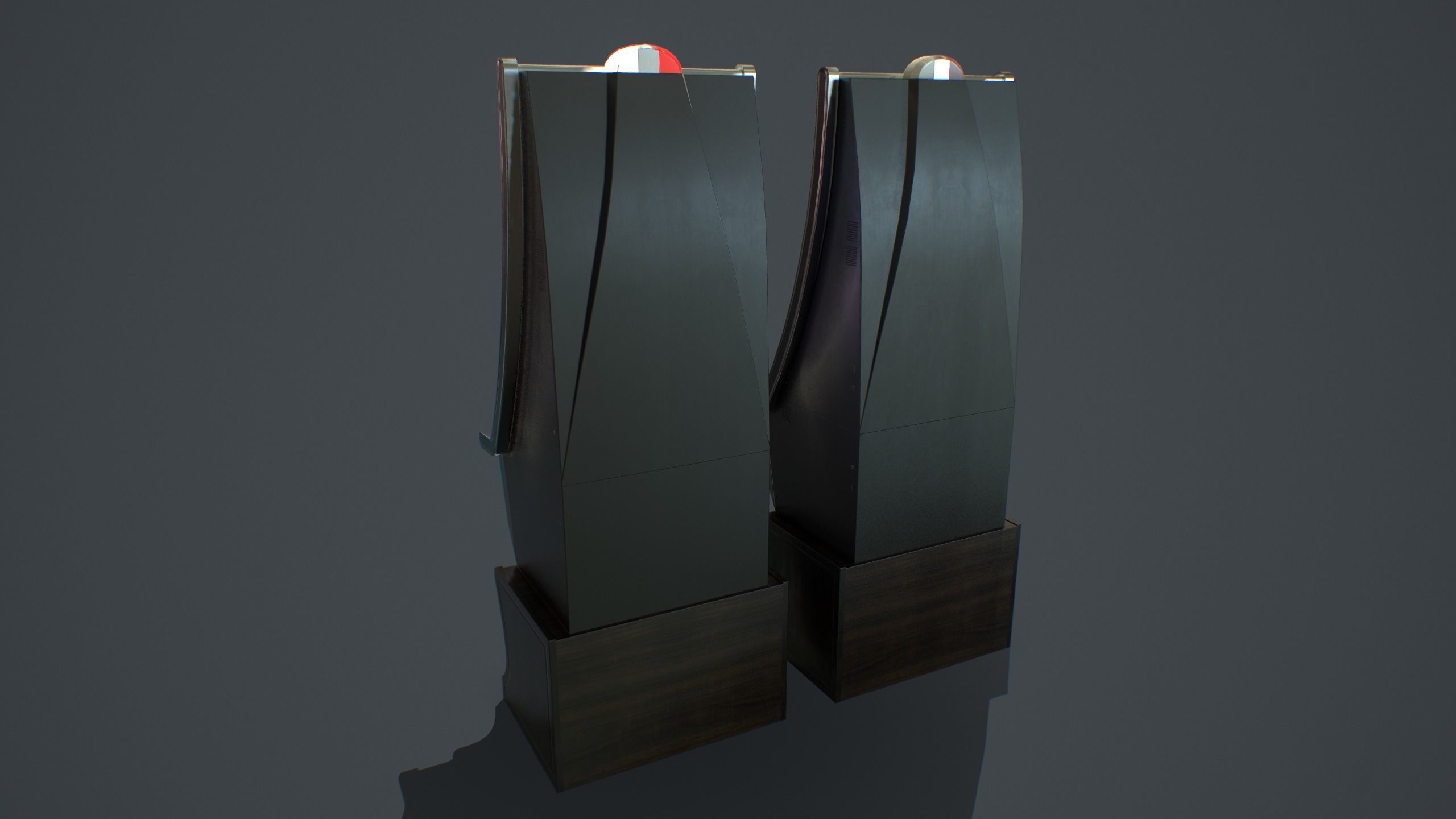 Casino Slot Machine PBR Low-poly 3D model_3