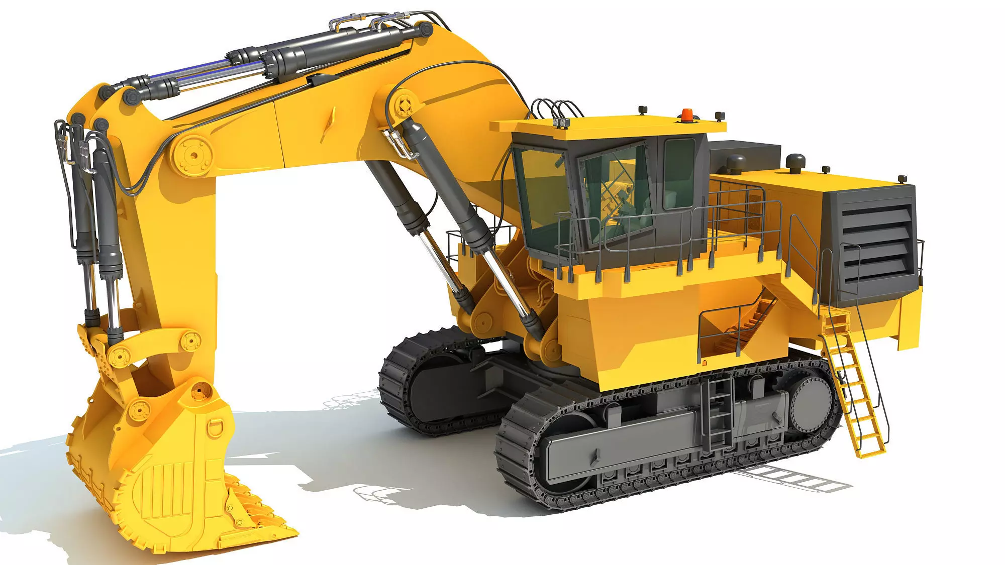 Mining Shovel 3D model