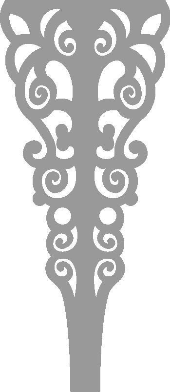 3mm metal laminated dining table DElGO Low-poly 3D model_1