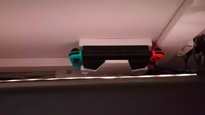 Nintendo Switch wall mount 3D print model