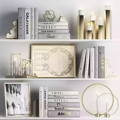 DECORATIVE SET 05 white