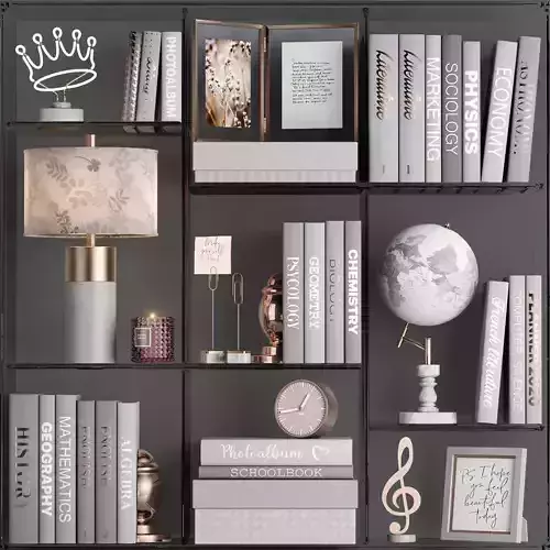 SCHOOL DECOR SET 3D model