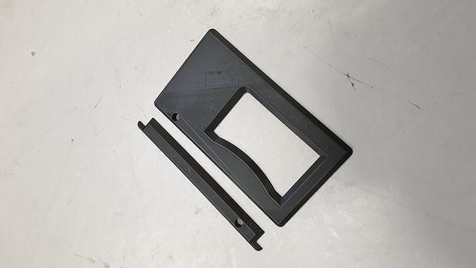 Leather wallet template 3D print model