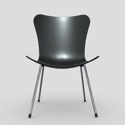 Chair 5 Low-poly 3D model 3