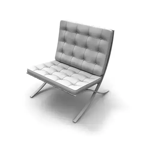 Armchair barcelona lounge chair - barcelona lounge chair 3D model