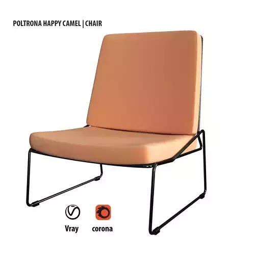 POLTRONA HAPPY CAMEL Chair 3D model