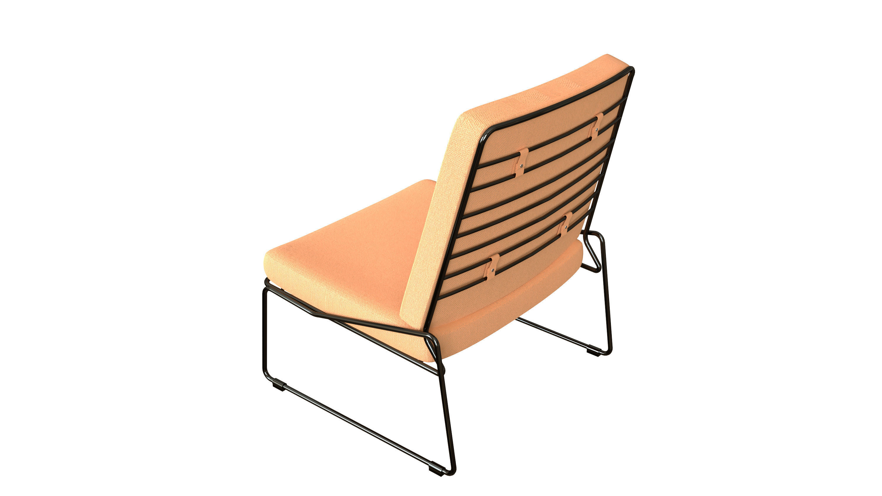 POLTRONA HAPPY CAMEL Chair 3D model_5