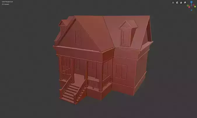 House with stairs