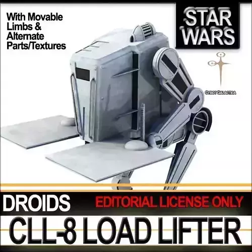 CLL 8 Load Lifter Droid Star Wars 3D model