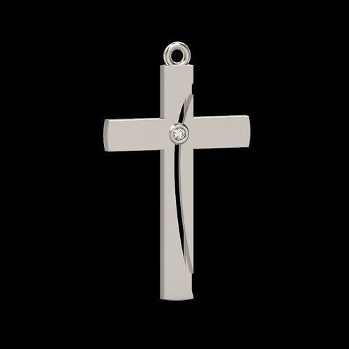 Pendant Cross 3dm stl 3D print model 3D print model