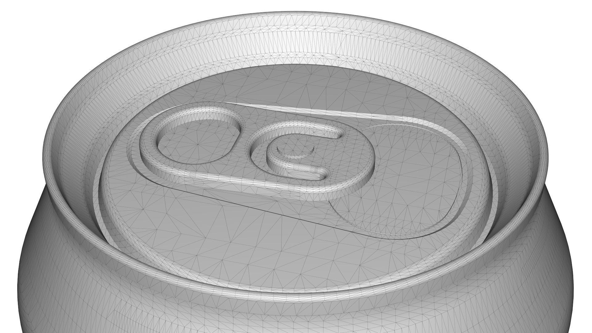 Beverage Can 350ml 3D print model_7