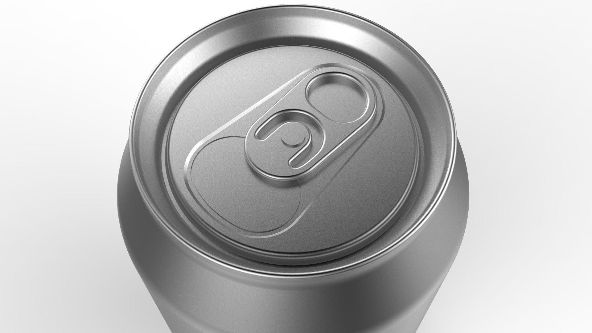 Beverage Can 350ml 3D print model_1