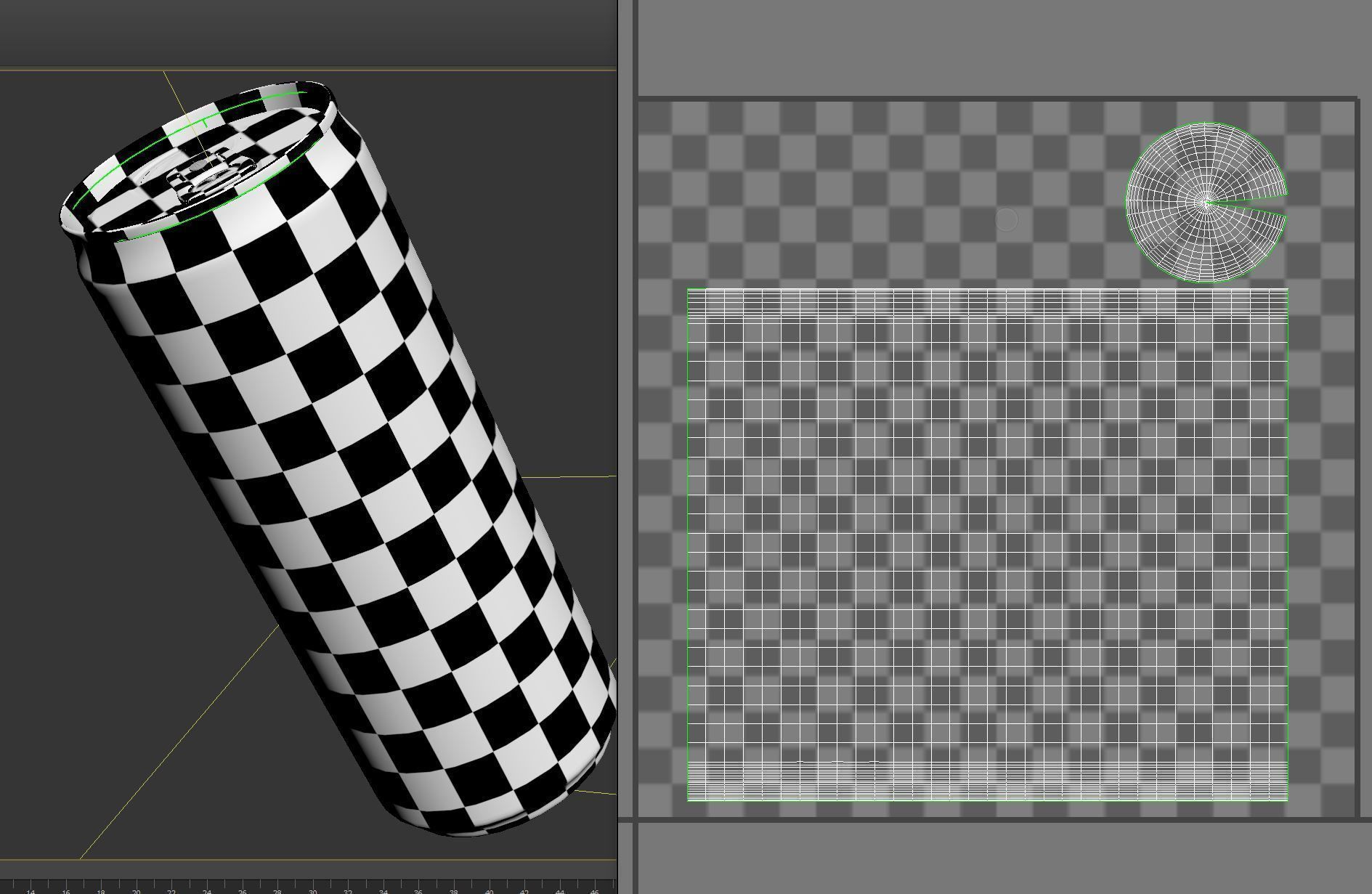 Can With Water Droplets 473ml Red Bull type  3D model_10