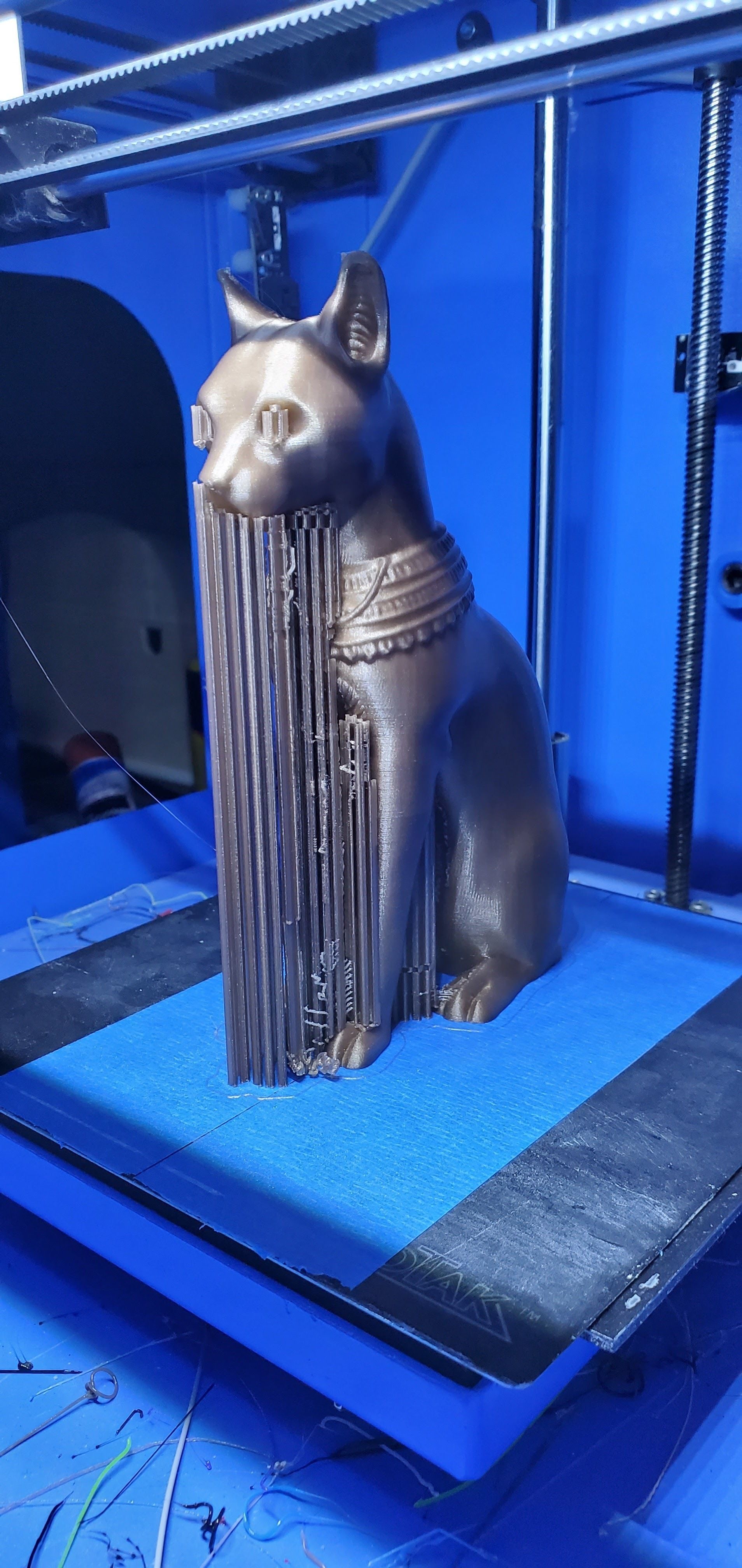 Egyptian ritual cat - Sekhmet Goddess - Bastet Goddess 3D print model_21