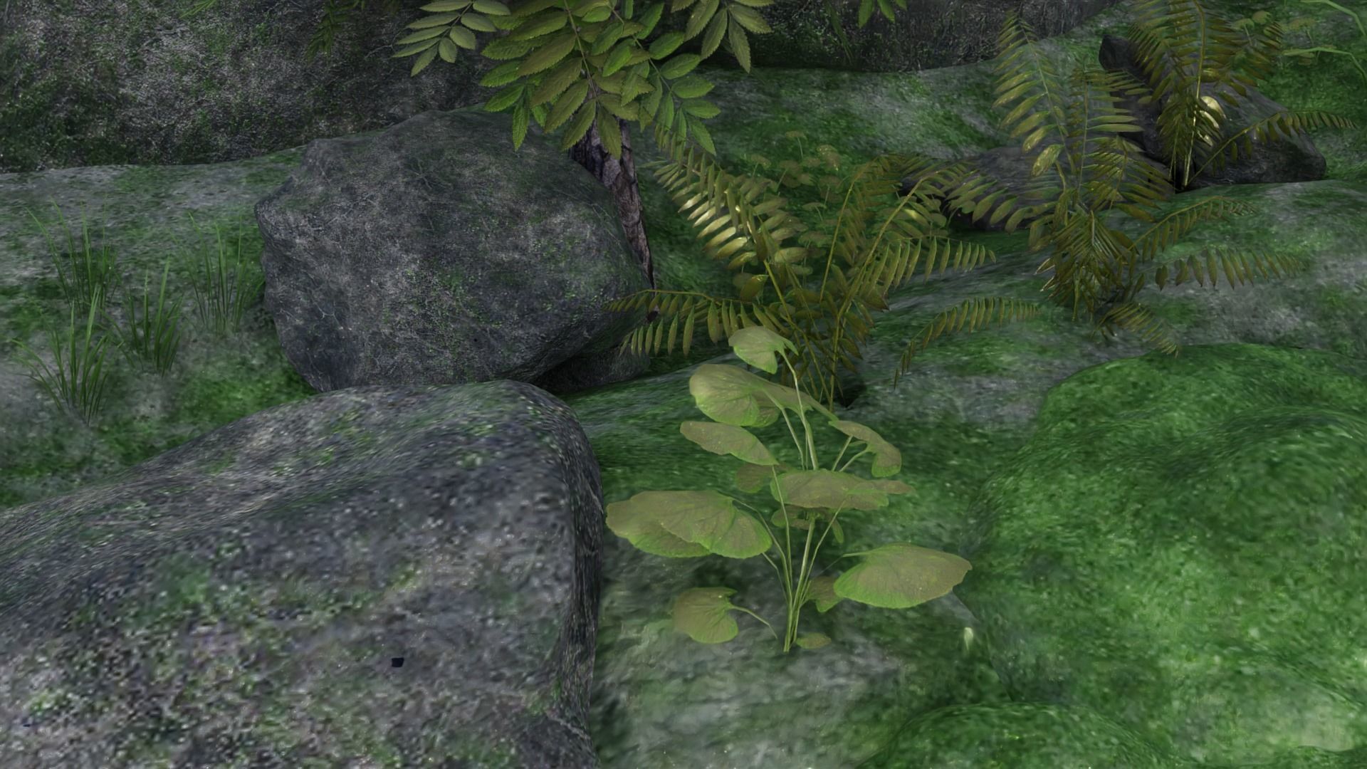 Pond Scene 3D model_8