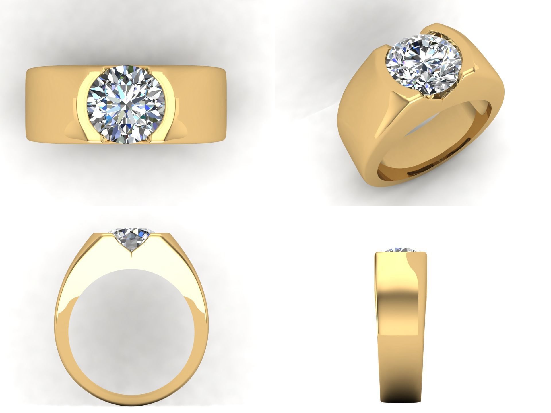 Ring lr5 3D print model_5