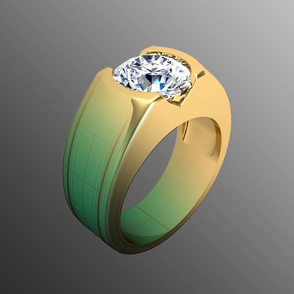 Ring lr5 3D print model_1