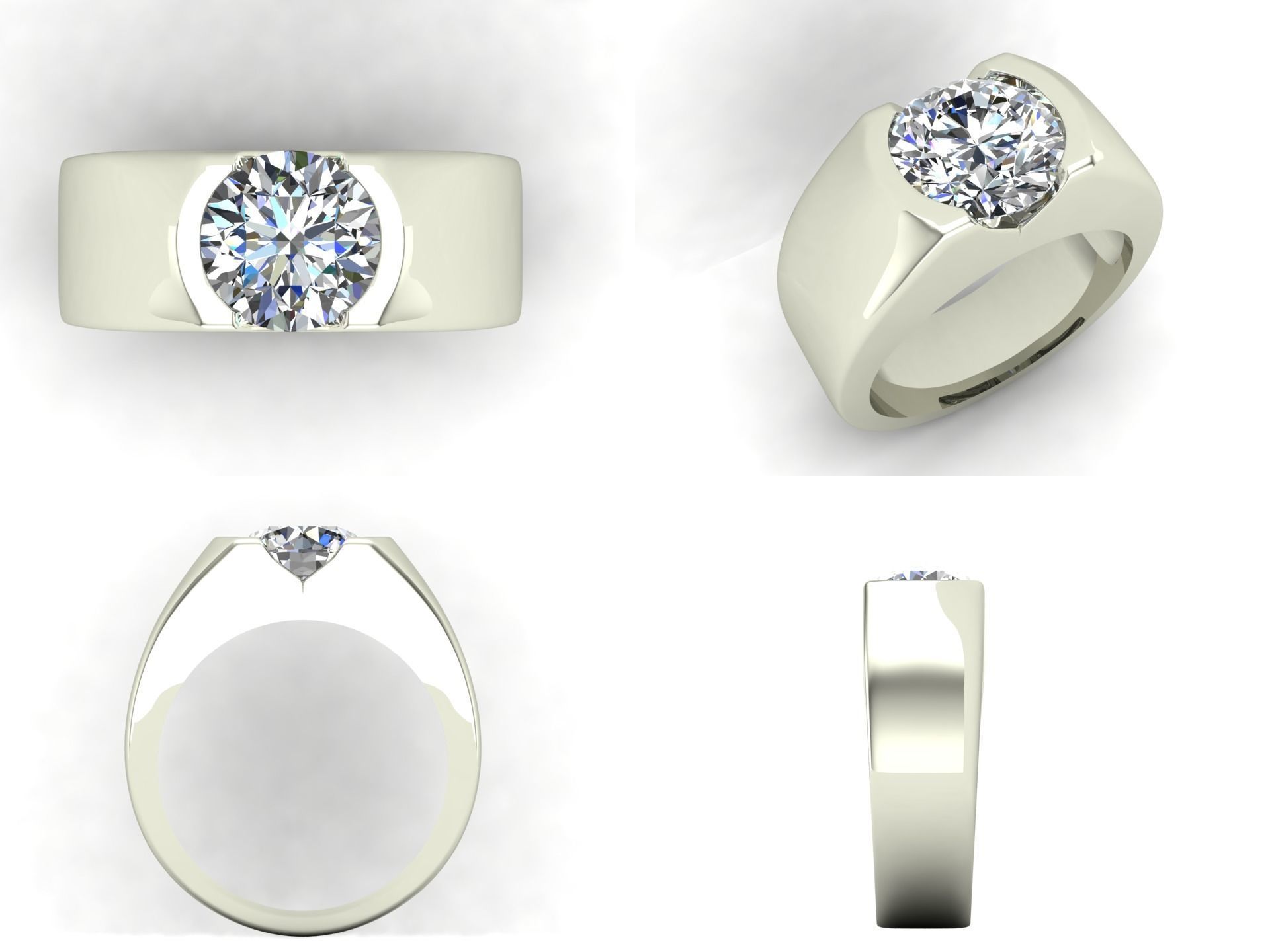 Ring lr5 3D print model_4