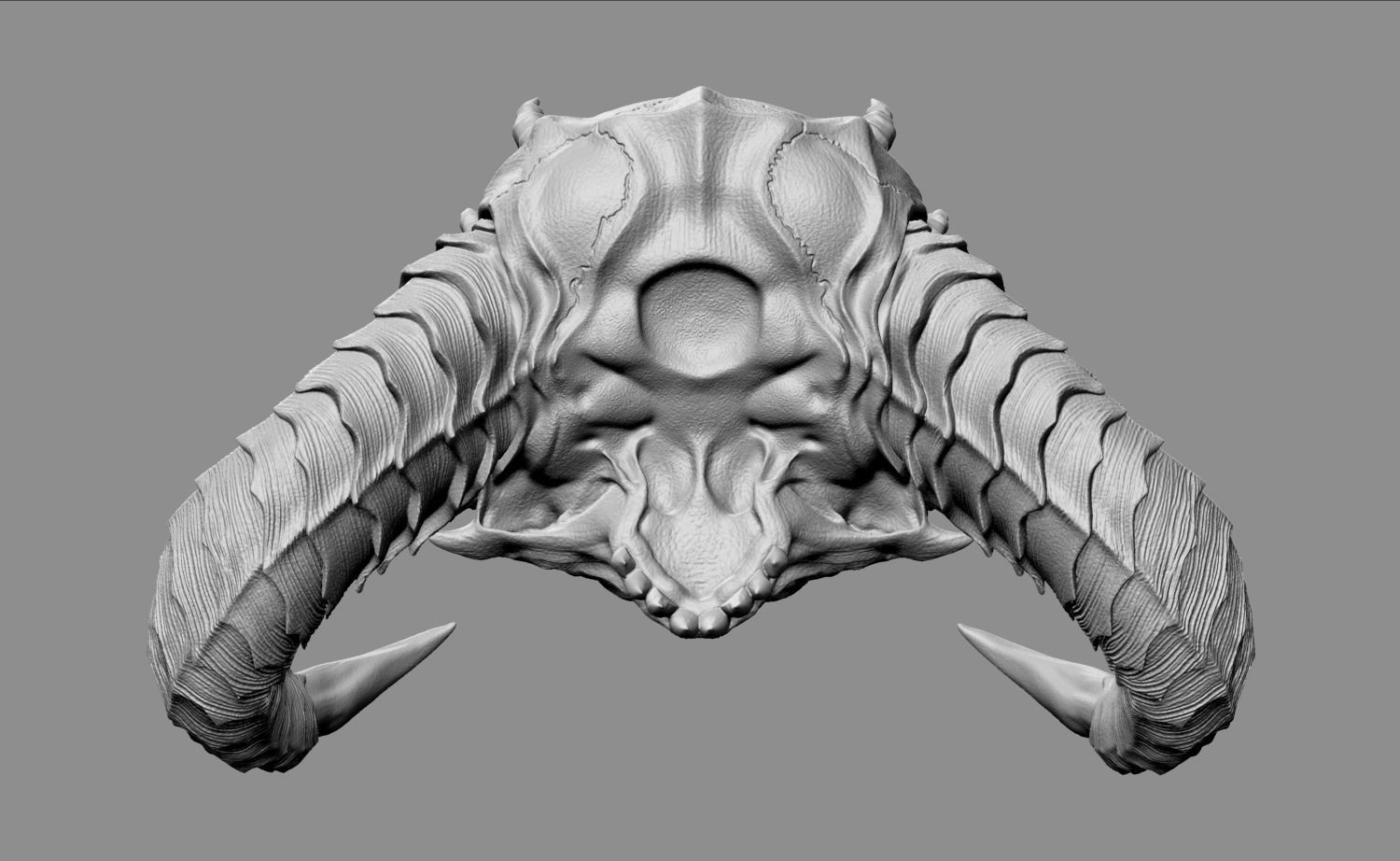 Diablo Skull - Diablo 2 and IV  3D print model_9