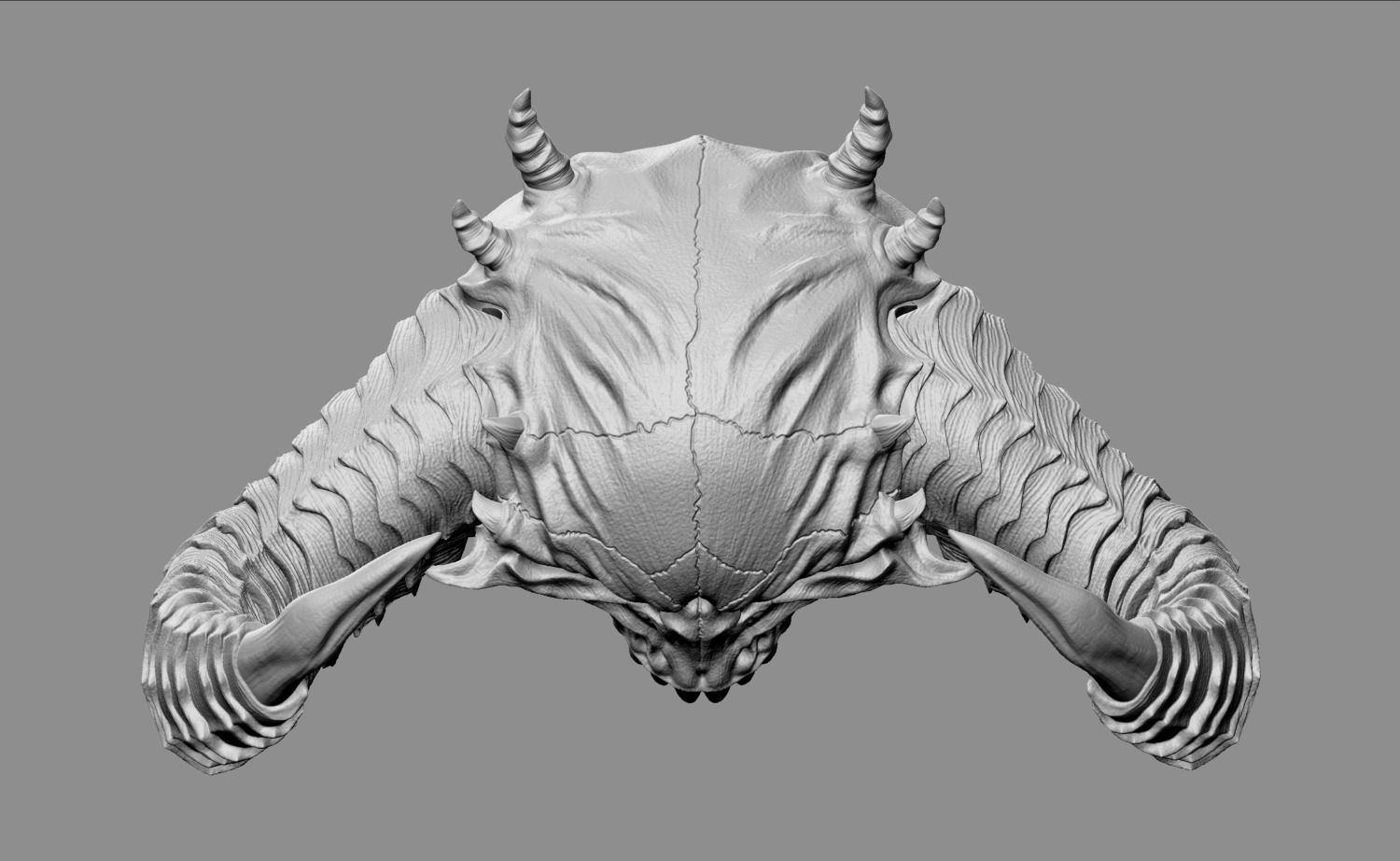 Diablo Skull - Diablo 2 and IV  3D print model_10