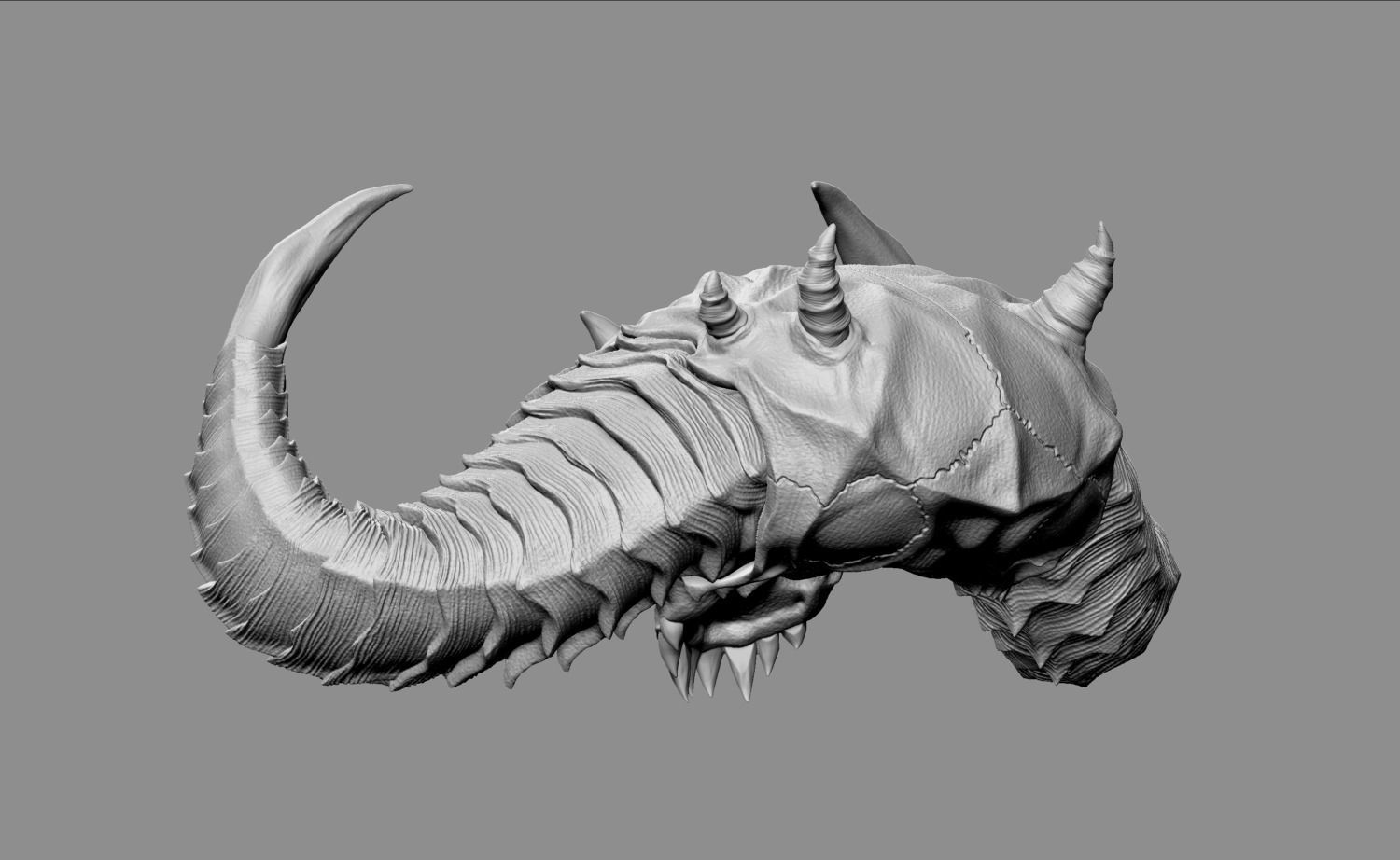 Diablo Skull - Diablo 2 and IV  3D print model_7