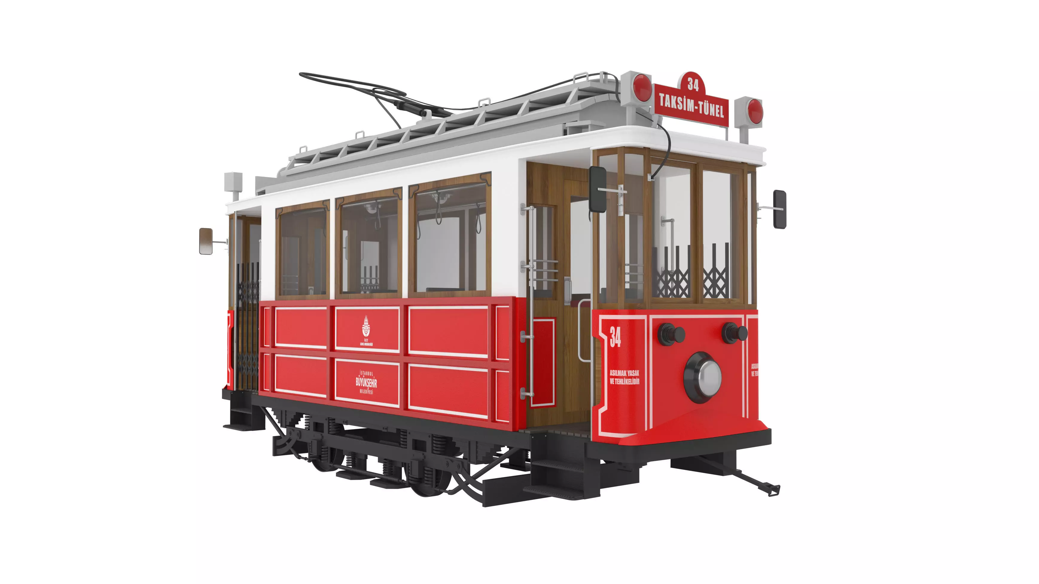 Nostalgic Trem 3D model