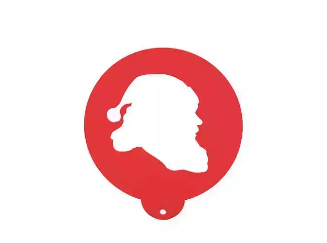 Coffee and food stencil