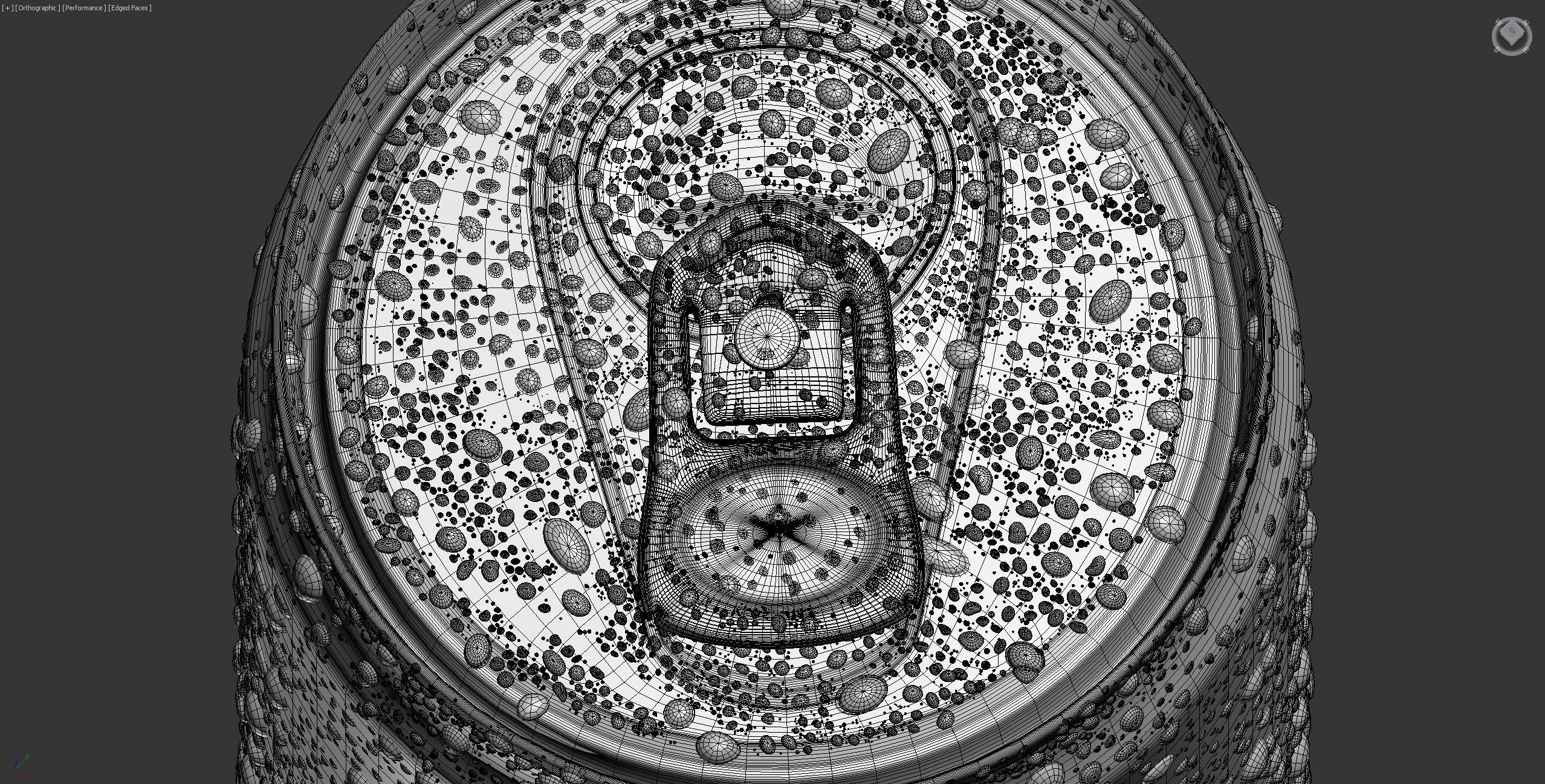 Can With Water Droplets 220ml Red Bull type 3D model_8