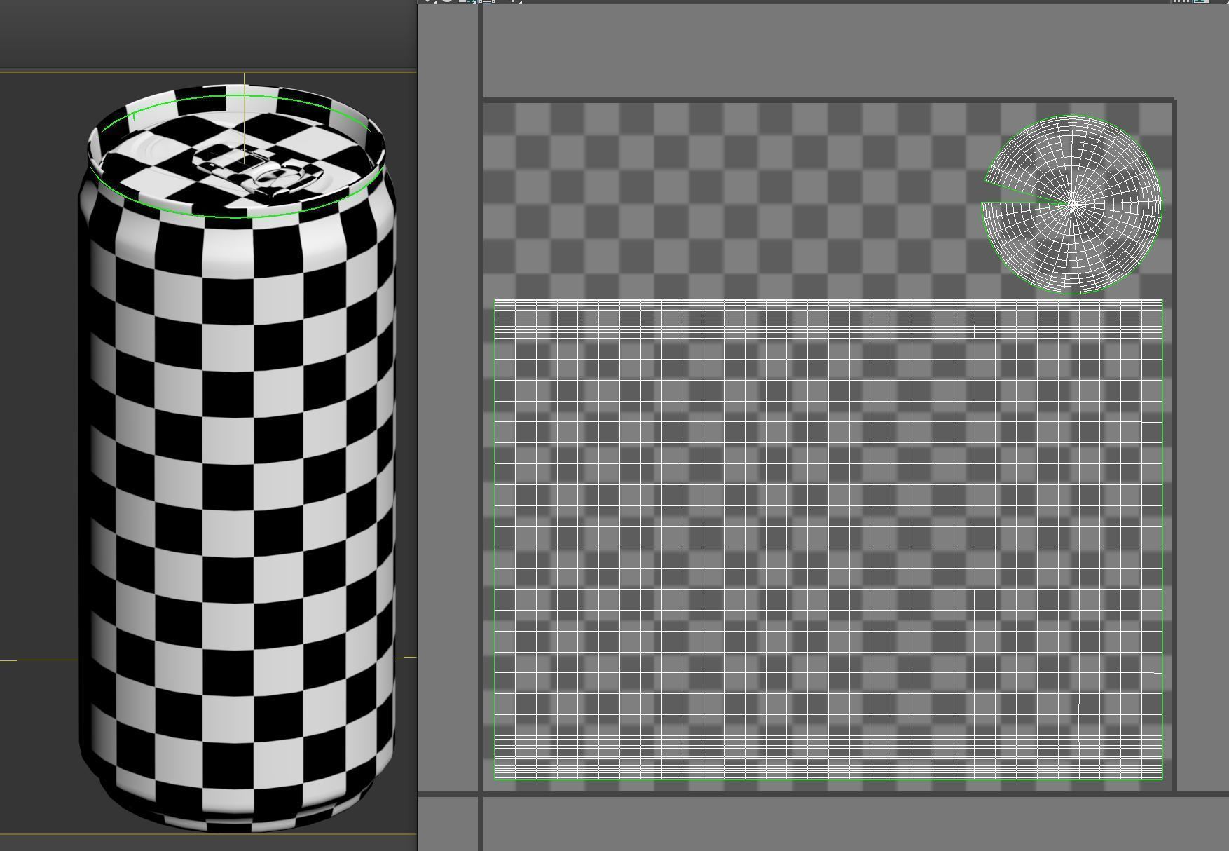 Can With Water Droplets 220ml Red Bull type 3D model_10