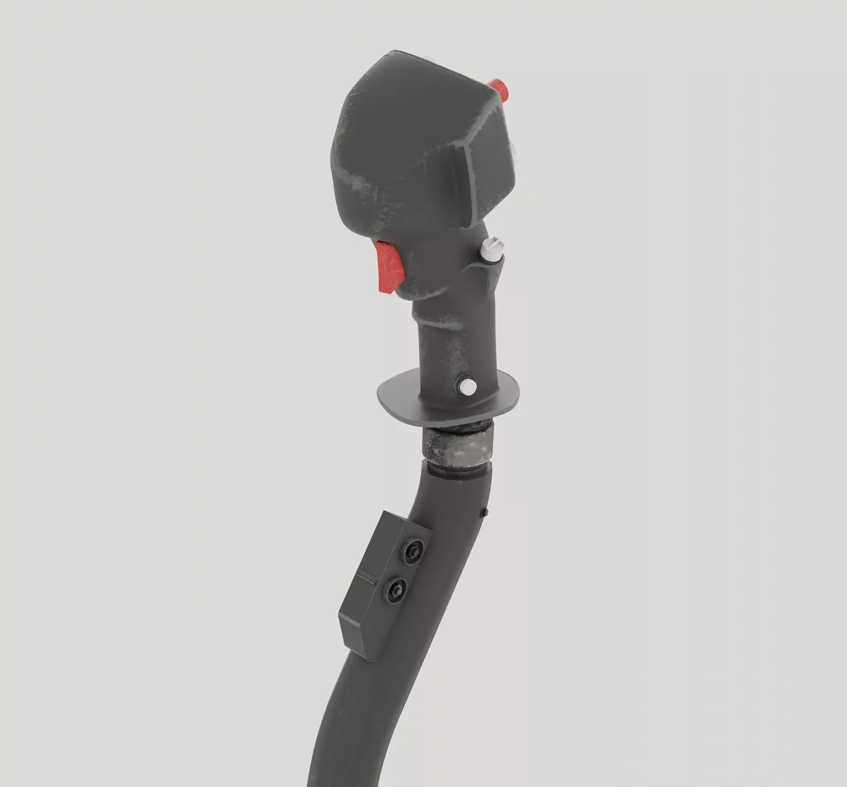 A10 Warthog Flightstick Low-poly 3D model_0