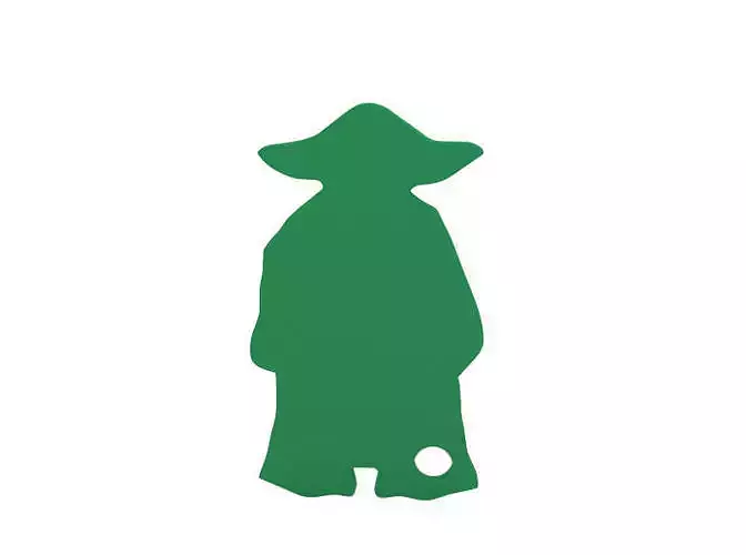 Keychain star wars yoda