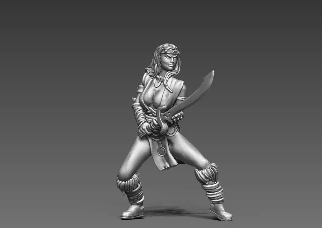Valeria V2 - 35mm scale  3D print model_0