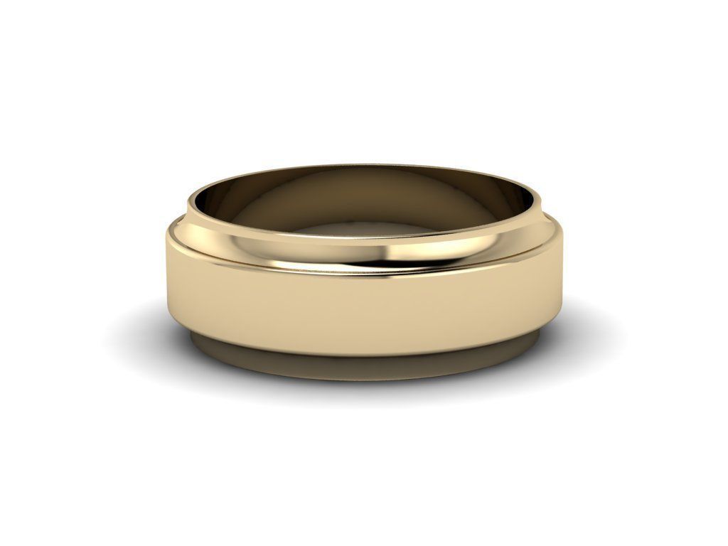 Men Jewerly Ring 005 3D print model_10