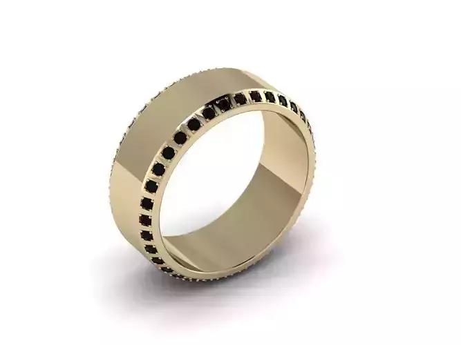 Men Jewerly Ring 006 3D print model