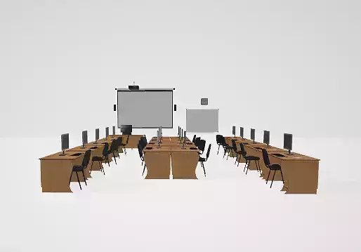 Computer Classroom Interior