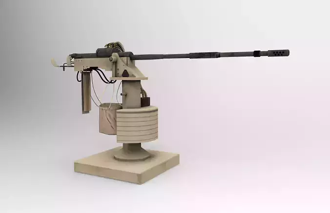 Zeep Gun Low-poly 3D model
