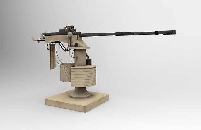 Zeep Gun Low-poly 3D model