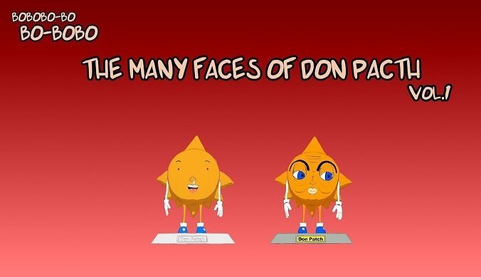 Don Patch figure set 1 3D print model