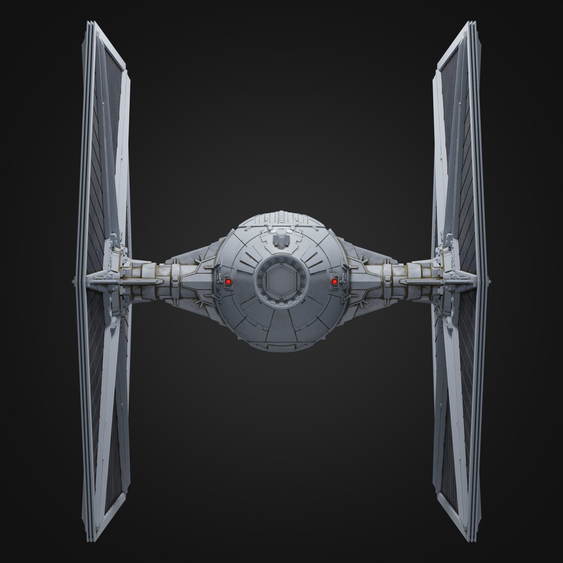 TIE FIGHTER - STAR WARS 3D model_3