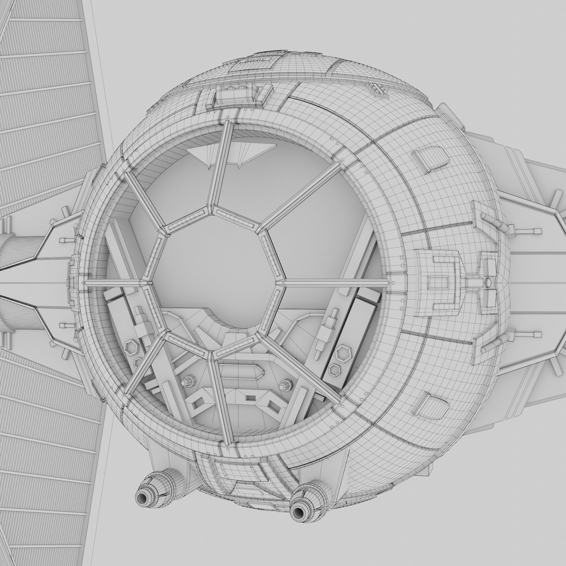 TIE FIGHTER - STAR WARS 3D model_8