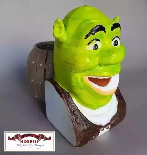 Shrek Pen Holder