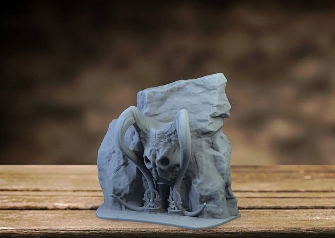 Dungeon Shadow land  3D print model