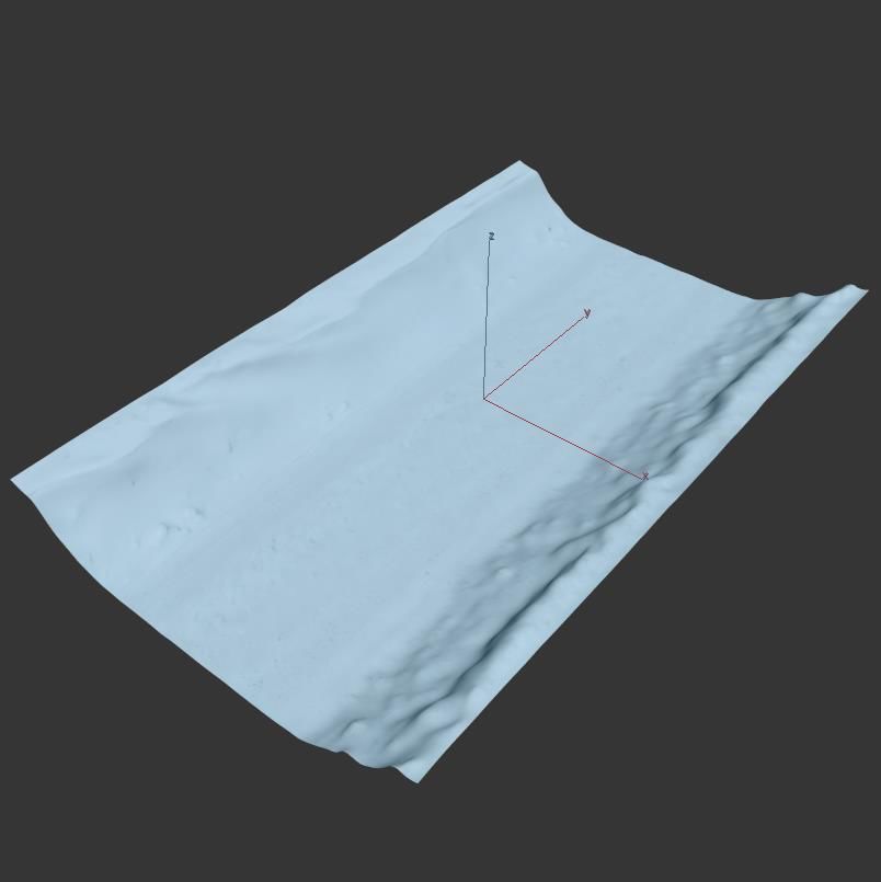 Snow Road 3D model_6