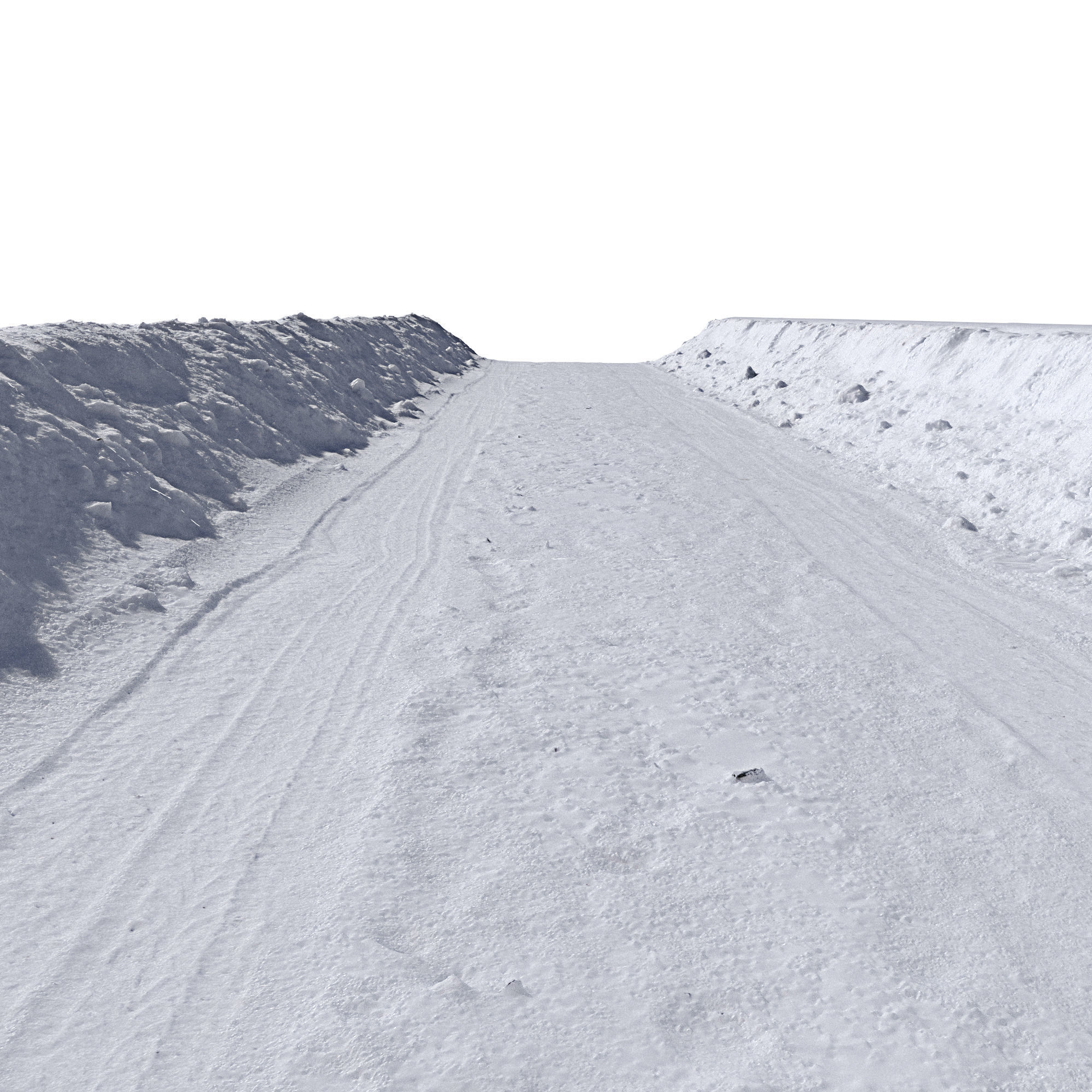 Snow Road 3D model_15