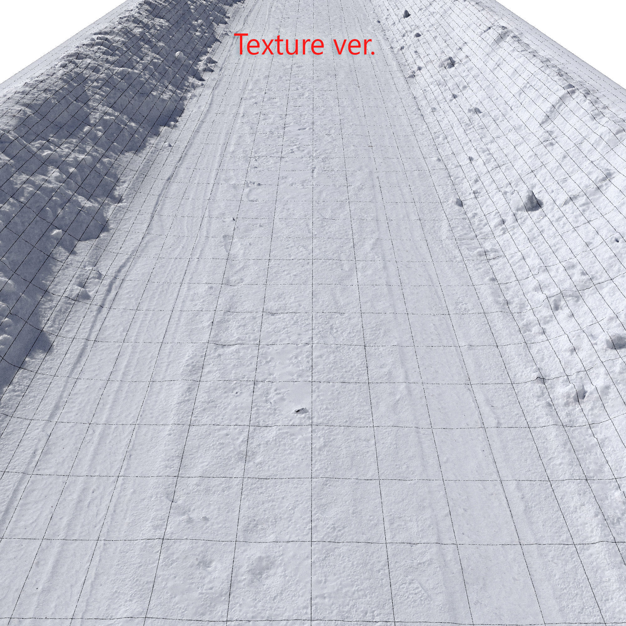 Snow Road 3D model_14