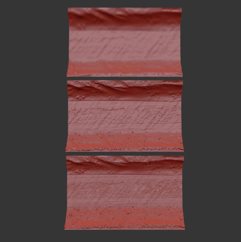 Snow Road 3D model_9