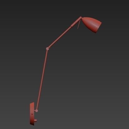 Falko Wall Light 3D model_4